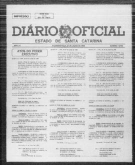 Diário Oficial do Estado de Santa Catarina. Ano 55. N° 13752 de 27/07/1989