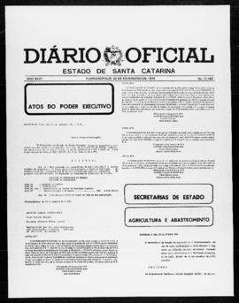 Diário Oficial do Estado de Santa Catarina. Ano 44. N° 11162 de 02/02/1979