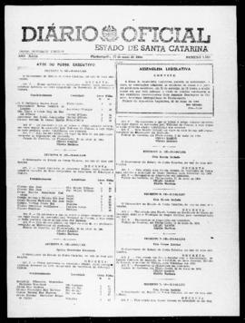 Diário Oficial do Estado de Santa Catarina. Ano 31. N° 7559 de 27/05/1964