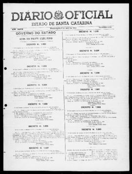 Diário Oficial do Estado de Santa Catarina. Ano 27. N° 6536 de 06/04/1960
