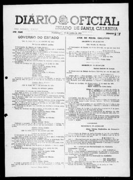 Diário Oficial do Estado de Santa Catarina. Ano 31. N° 7578 de 19/06/1964