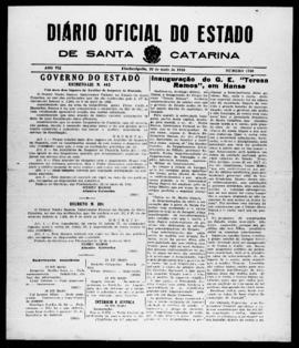 Diário Oficial do Estado de Santa Catarina. Ano 7. N° 1768 de 22/05/1940