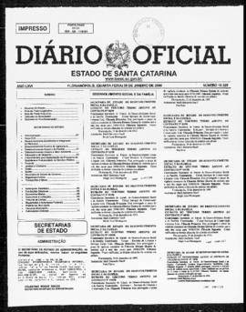 Diário Oficial do Estado de Santa Catarina. Ano 66. N° 16325 de 05/01/2000