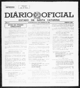 Diário Oficial do Estado de Santa Catarina. Ano 52. N° 12882 de 23/01/1986