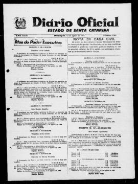 Diário Oficial do Estado de Santa Catarina. Ano 30. N° 7361 de 23/08/1963