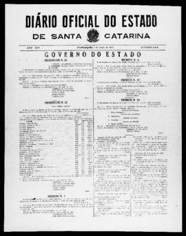 Diário Oficial do Estado de Santa Catarina. Ano 14. N° 3459 de 06/05/1947