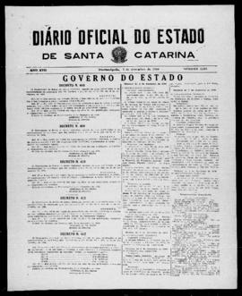Diário Oficial do Estado de Santa Catarina. Ano 17. N° 4315 de 07/12/1950