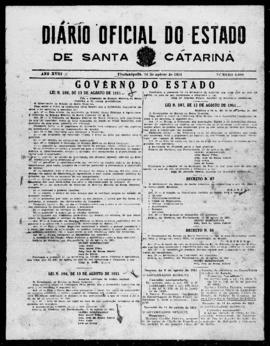 Diário Oficial do Estado de Santa Catarina. Ano 18. N° 4480 de 16/08/1951