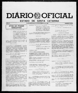 Diário Oficial do Estado de Santa Catarina. Ano 51. N° 12581 de 01/11/1984