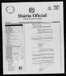 Diário Oficial do Estado de Santa Catarina. Ano 77. N° 19124 de 07/07/2011