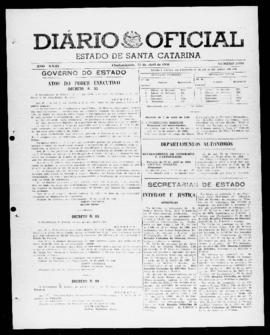 Diário Oficial do Estado de Santa Catarina. Ano 23. N° 5606 de 27/04/1956