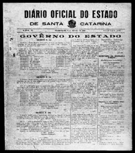 Diário Oficial do Estado de Santa Catarina. Ano 6. N° 1673 de 02/01/1940