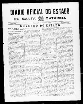 Diário Oficial do Estado de Santa Catarina. Ano 21. N° 5238 de 15/10/1954