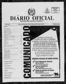 Diário Oficial do Estado de Santa Catarina. Ano 75. N° 18640 de 06/07/2009