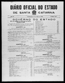 Diário Oficial do Estado de Santa Catarina. Ano 11. N° 2837 de 12/10/1944