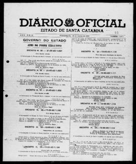 Diário Oficial do Estado de Santa Catarina. Ano 29. N° 7011 de 19/03/1962