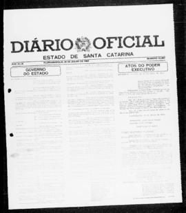 Diário Oficial do Estado de Santa Catarina. Ano 49. N° 12267 de 29/07/1983