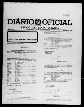 Diário Oficial do Estado de Santa Catarina. Ano 47. N° 11839 de 03/11/1981