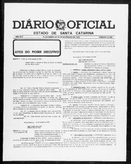 Diário Oficial do Estado de Santa Catarina. Ano 45. N° 11358 de 20/11/1979