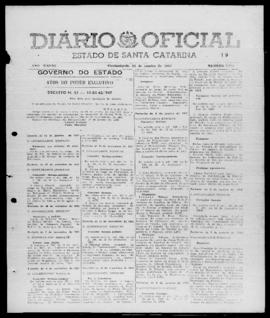 Diário Oficial do Estado de Santa Catarina. Ano 28. N° 6976 de 24/01/1962