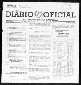 Diário Oficial do Estado de Santa Catarina. Ano 68. N° 16760 de 05/10/2001