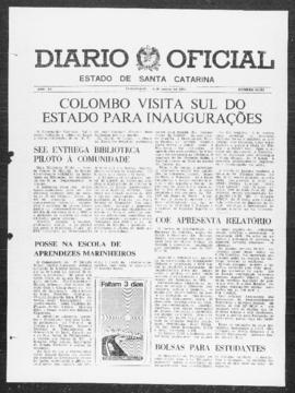 Diário Oficial do Estado de Santa Catarina. Ano 40. N° 10188 de 05/03/1975