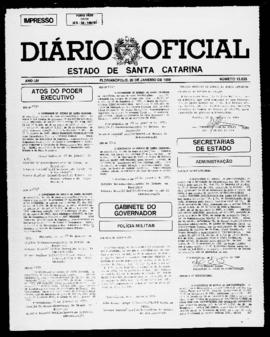 Diário Oficial do Estado de Santa Catarina. Ano 54. N° 13625 de 20/01/1989