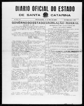 Diário Oficial do Estado de Santa Catarina. Ano 5. N° 1197 de 04/05/1938