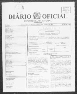 Diário Oficial do Estado de Santa Catarina. Ano 70. N° 17208 de 04/08/2003