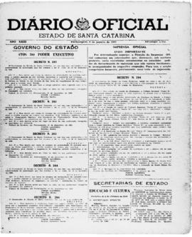 Diário Oficial do Estado de Santa Catarina. Ano 23. N° 5772 de 09/01/1957