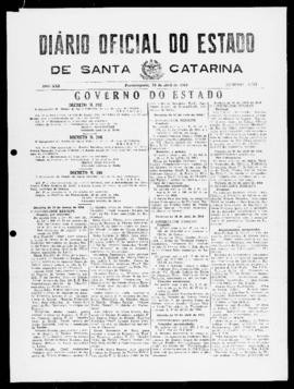 Diário Oficial do Estado de Santa Catarina. Ano 21. N° 5123 de 29/04/1954