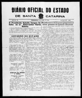 Diário Oficial do Estado de Santa Catarina. Ano 6. N° 1529 de 03/07/1939