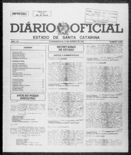 Diário Oficial do Estado de Santa Catarina. Ano 57. N° 14603 de 11/01/1993