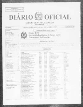 Diário Oficial do Estado de Santa Catarina. Ano 69. N° 17085 de 30/01/2003