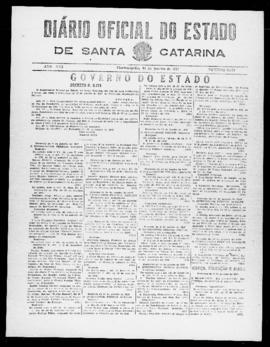 Diário Oficial do Estado de Santa Catarina. Ano 13. N° 3387 de 15/01/1947