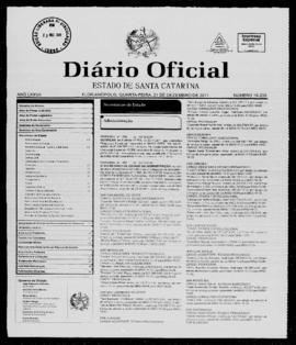 Diário Oficial do Estado de Santa Catarina. Ano 77. N° 19238 de 21/12/2011