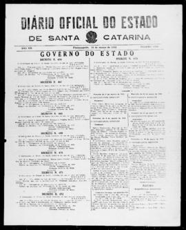 Diário Oficial do Estado de Santa Catarina. Ano 20. N° 4866 de 25/03/1953