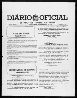 Diário Oficial do Estado de Santa Catarina. Ano 42. N° 10667 de 03/02/1977