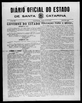 Diário Oficial do Estado de Santa Catarina. Ano 9. N° 2238 de 15/04/1942