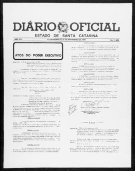 Diário Oficial do Estado de Santa Catarina. Ano 45. N° 11363 de 27/11/1979