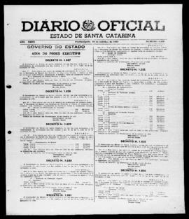 Diário Oficial do Estado de Santa Catarina. Ano 26. N° 6428 de 20/10/1959