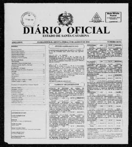 Diário Oficial do Estado de Santa Catarina. Ano 76. N° 18914 de 19/08/2010