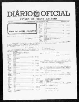 Diário Oficial do Estado de Santa Catarina. Ano 43. N° 11099 de 31/10/1978