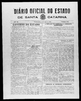 Diário Oficial do Estado de Santa Catarina. Ano 11. N° 2731 de 05/05/1944