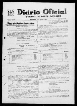 Diário Oficial do Estado de Santa Catarina. Ano 30. N° 7363 de 27/08/1963