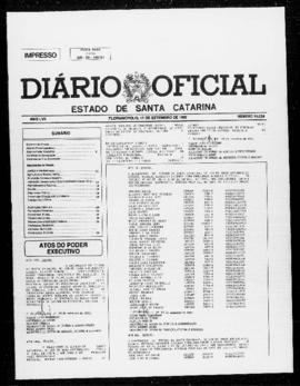 Diário Oficial do Estado de Santa Catarina. Ano 57. N° 14524 de 11/09/1992