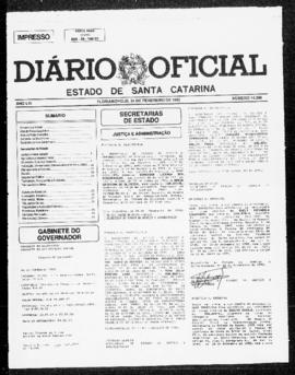 Diário Oficial do Estado de Santa Catarina. Ano 56. N° 14390 de 24/02/1992