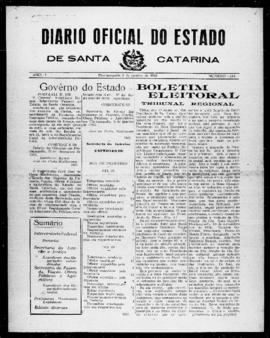 Diário Oficial do Estado de Santa Catarina. Ano 1. N° 244 de 05/01/1935
