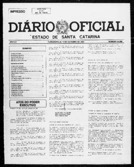 Diário Oficial do Estado de Santa Catarina. Ano 56. N° 14298 de 11/10/1991