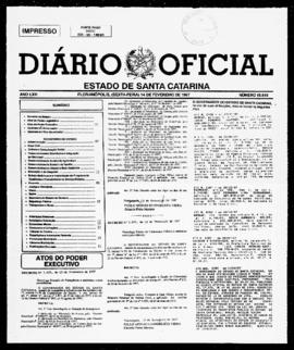 Diário Oficial do Estado de Santa Catarina. Ano 63. N° 15615 de 14/02/1997